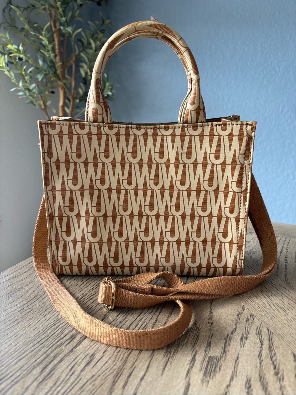 Jason Wu Monogram Tote Crossbody-NWOT